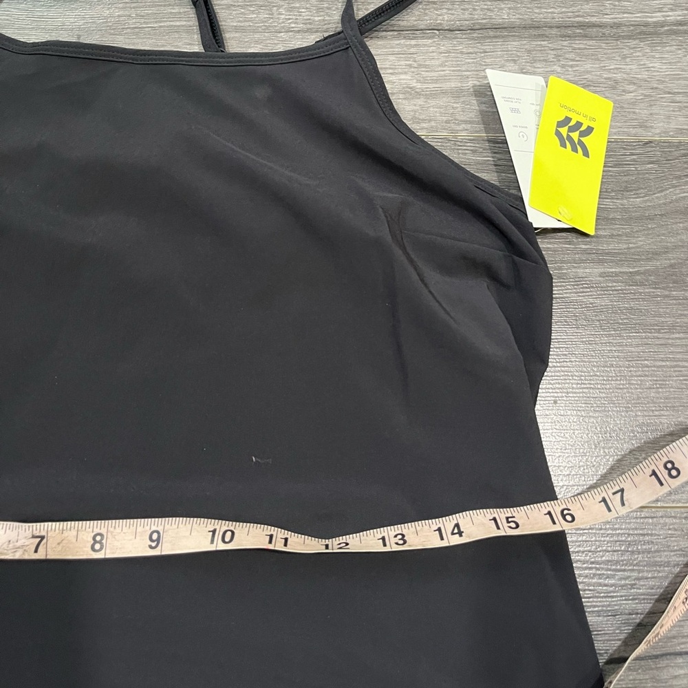 Women’s Flex Strappy Active Dress. Black. S - Picture 14 of 16